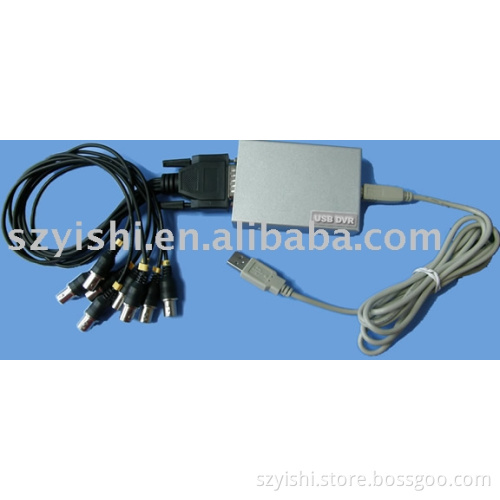 4 Channels USB 2.0 Digital Video Capture Card( DVR)